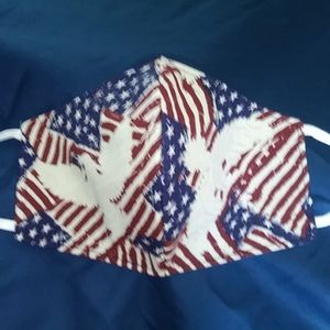 Face mask patriotic, memorial day or 4th of July